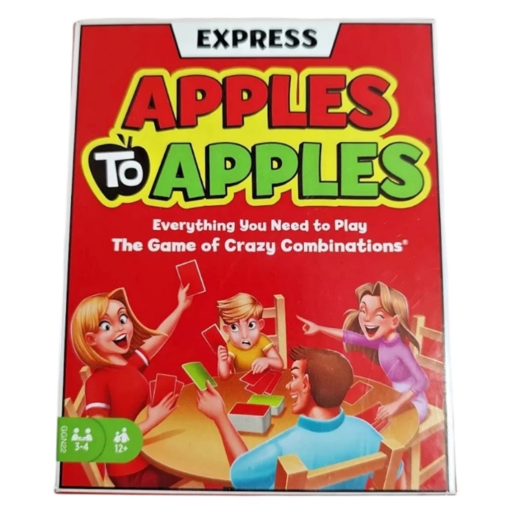 Express Apples to Apples Crazy Combination Game 3 - 4 People Age 12+ Wordplay